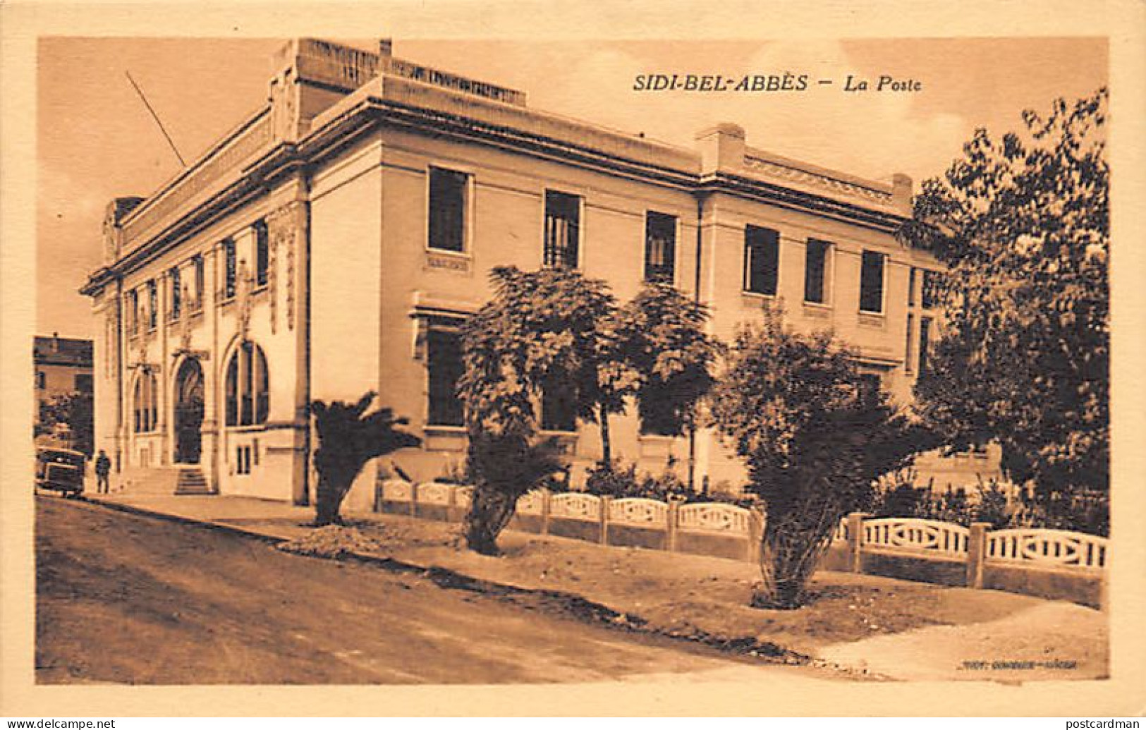 Algérie - SIDI BEL ABBÈS - La poste - Ed. Combier