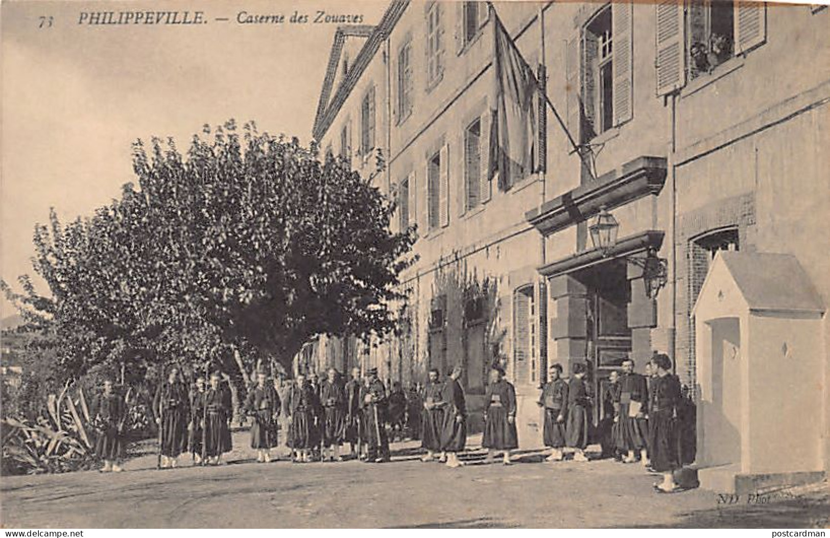 Algérie - SKIKDA Philippeville - Casere des Zouaves - Ed. ND Phot. Neurdein 73