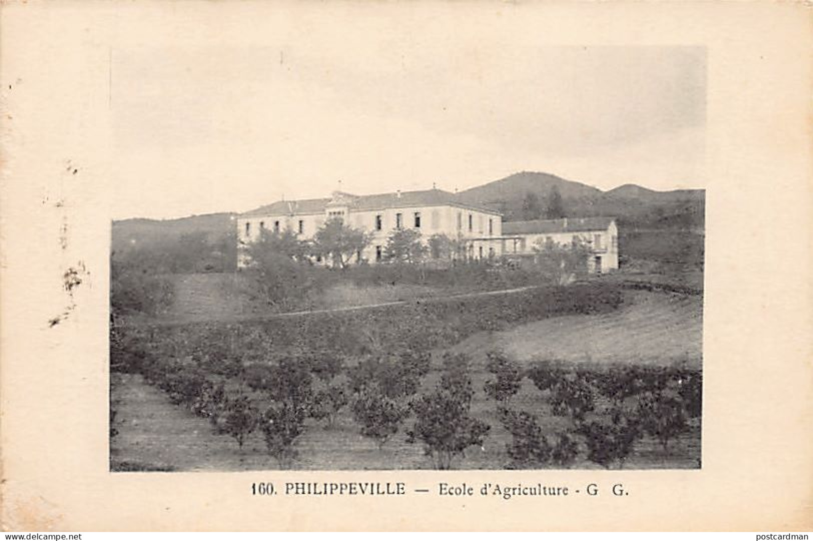 Algérie - SKIKDA Philippeville - Ecole d'Agriculture - Ed. G.G. 160