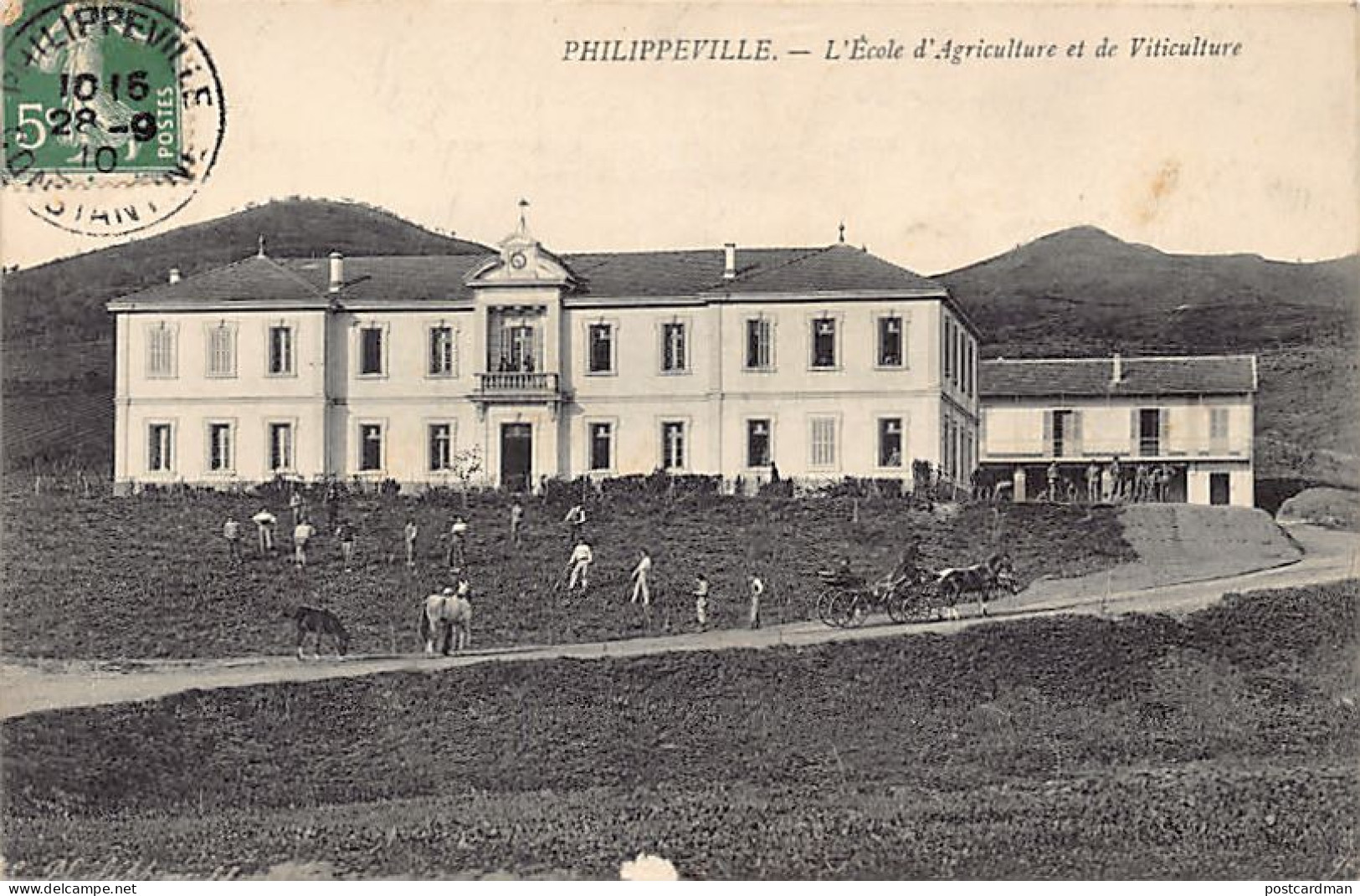 Algérie - SKIKDA Philippeville - L'école d'agriculture et de viticulture