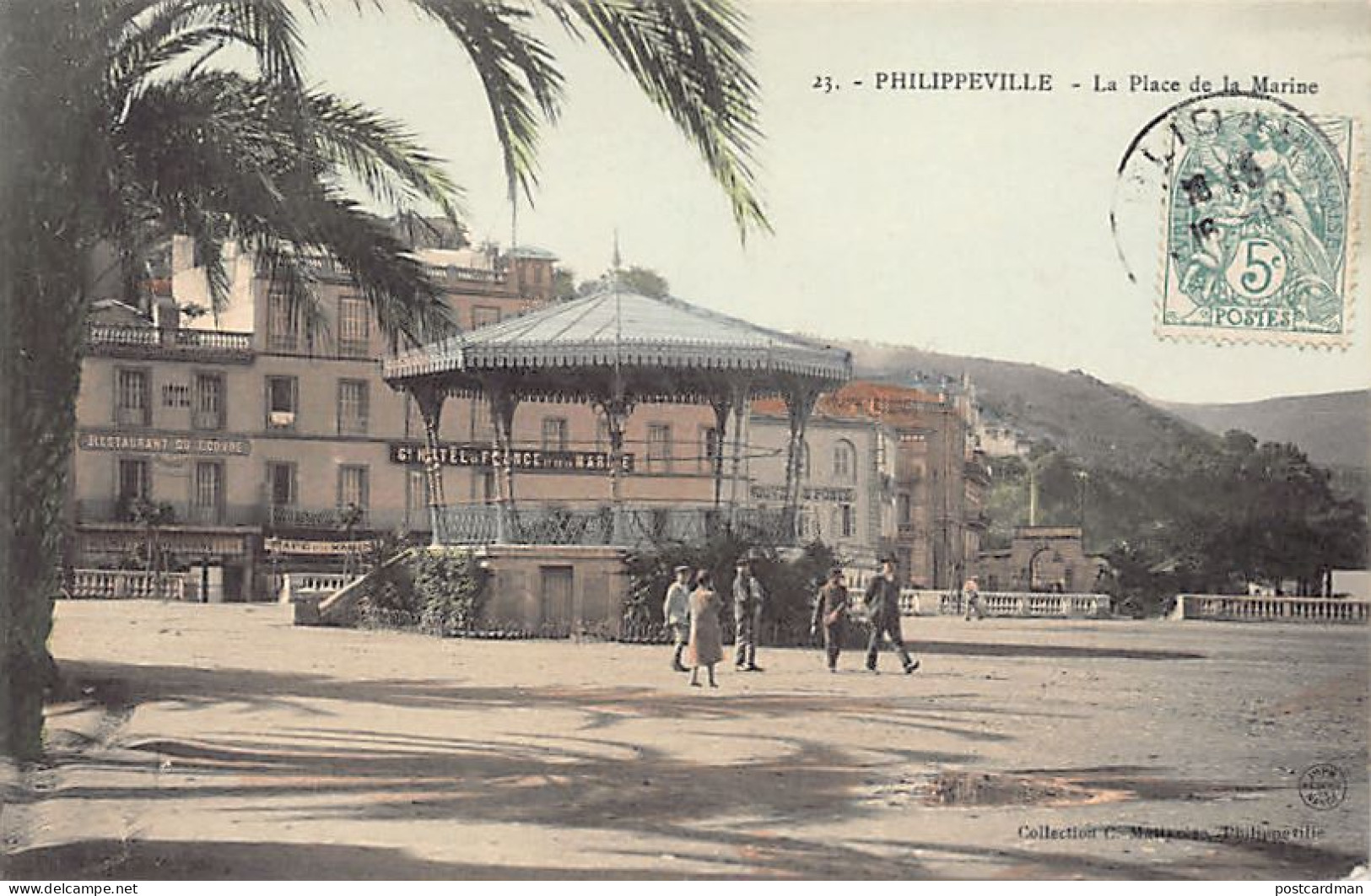 Algérie - SKIKDA Philippeville - La Place de la Marine