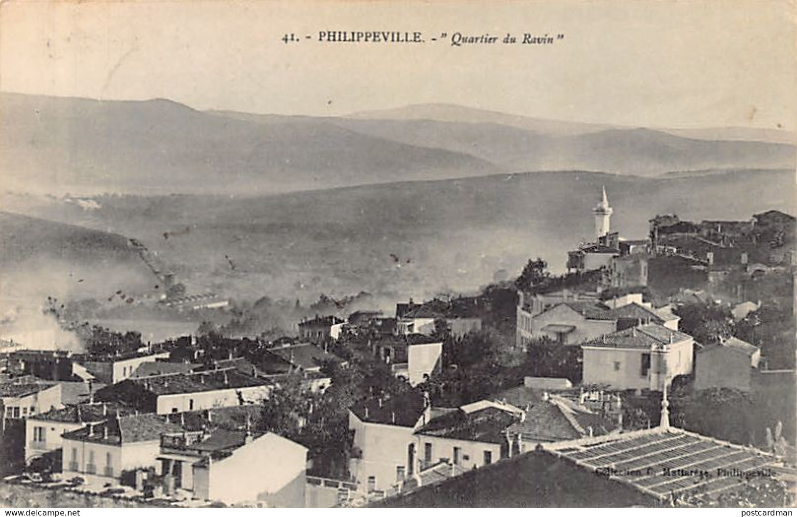 Algérie - SKIKDA Philippeville - Quartier du Ravin - Ed. C. Mattarèse 41