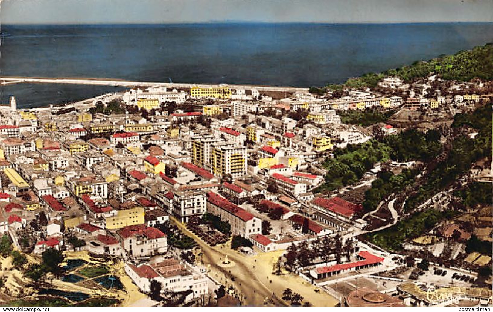 Algérie - SKIKDA Philippeville - Vue générale aérienne - Ed. Combier 24102