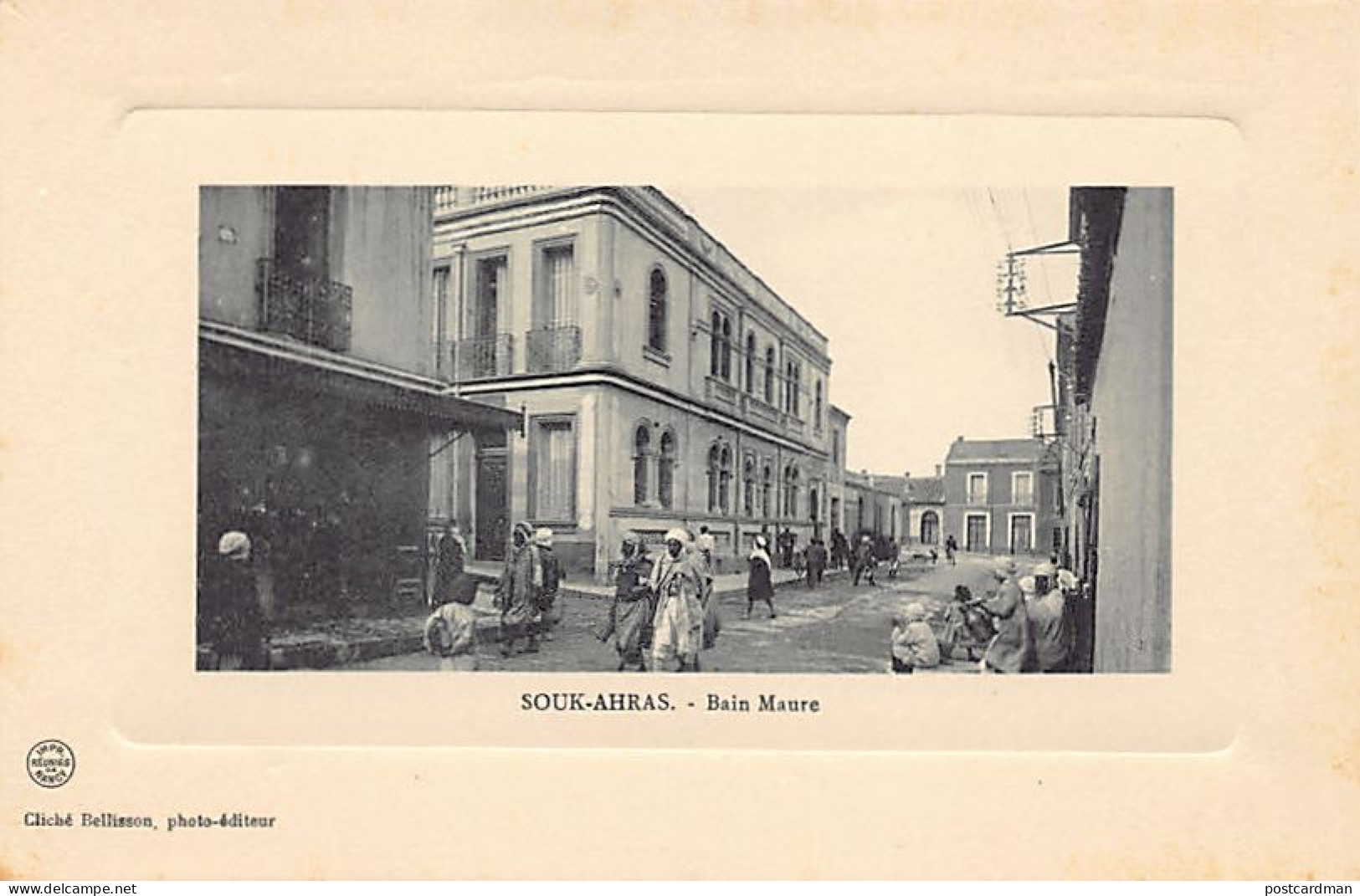 Algérie - SOUK AHRAS - Bain Maure - Ed. Bellisson