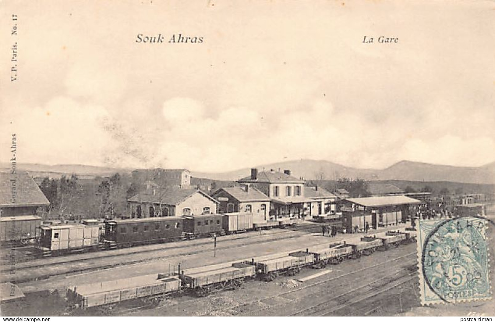 Algérie - SOUK AHRAS - La Gare