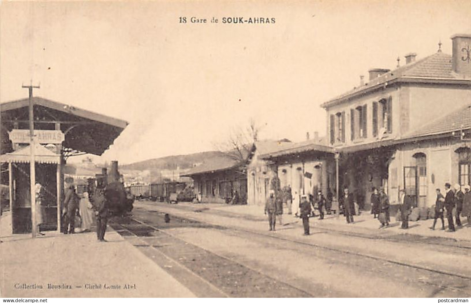 Algérie - SOUK AHRAS - La Gare - Ed. Bousidra 18