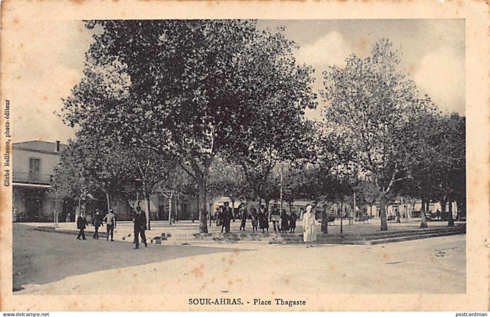 Algérie - SOUK AHRAS - Place Thagaste