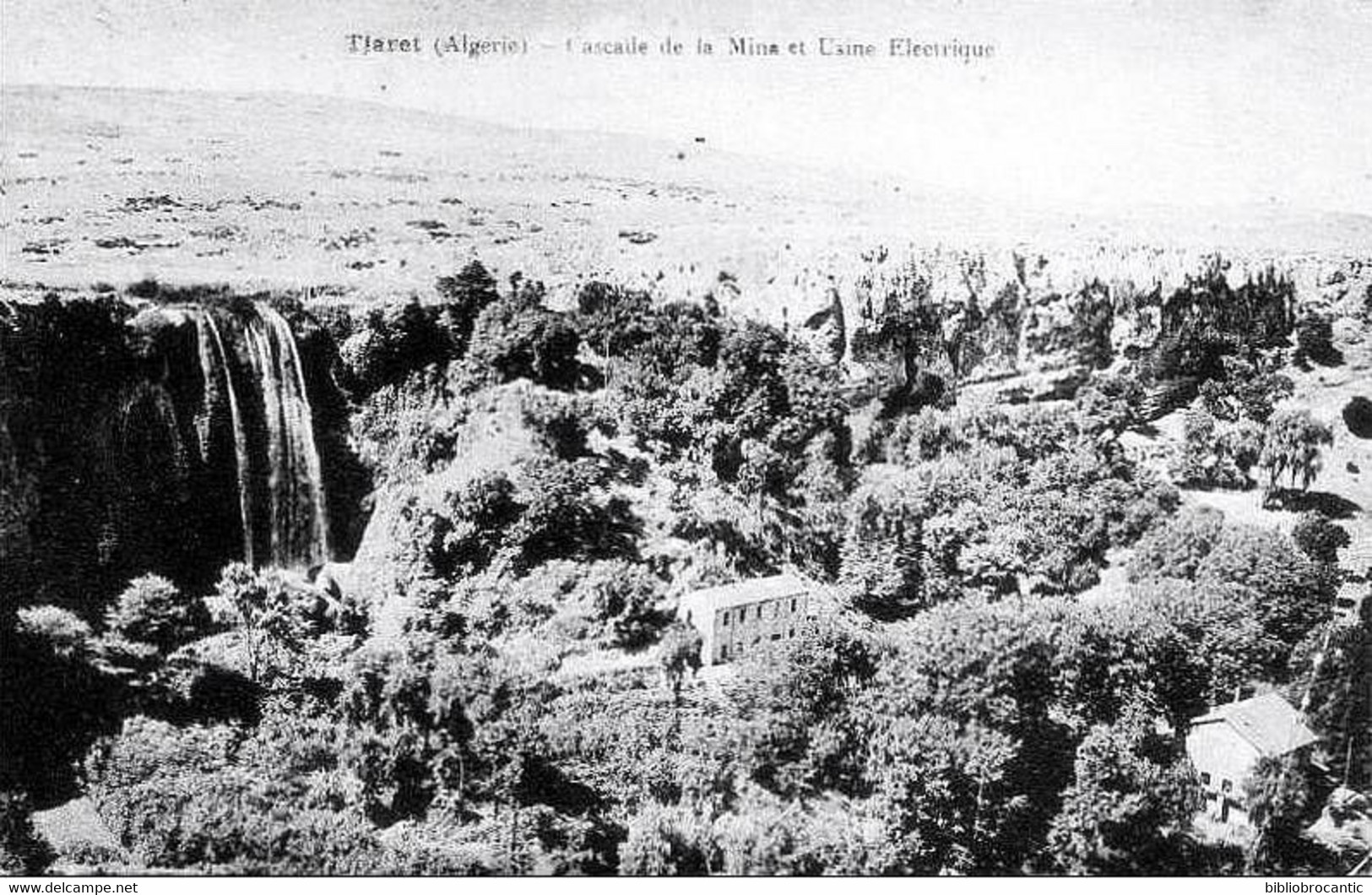 ALGERIE - TIARET - CASCADE DE LA MINA  et  USINE ELECTRIQUE