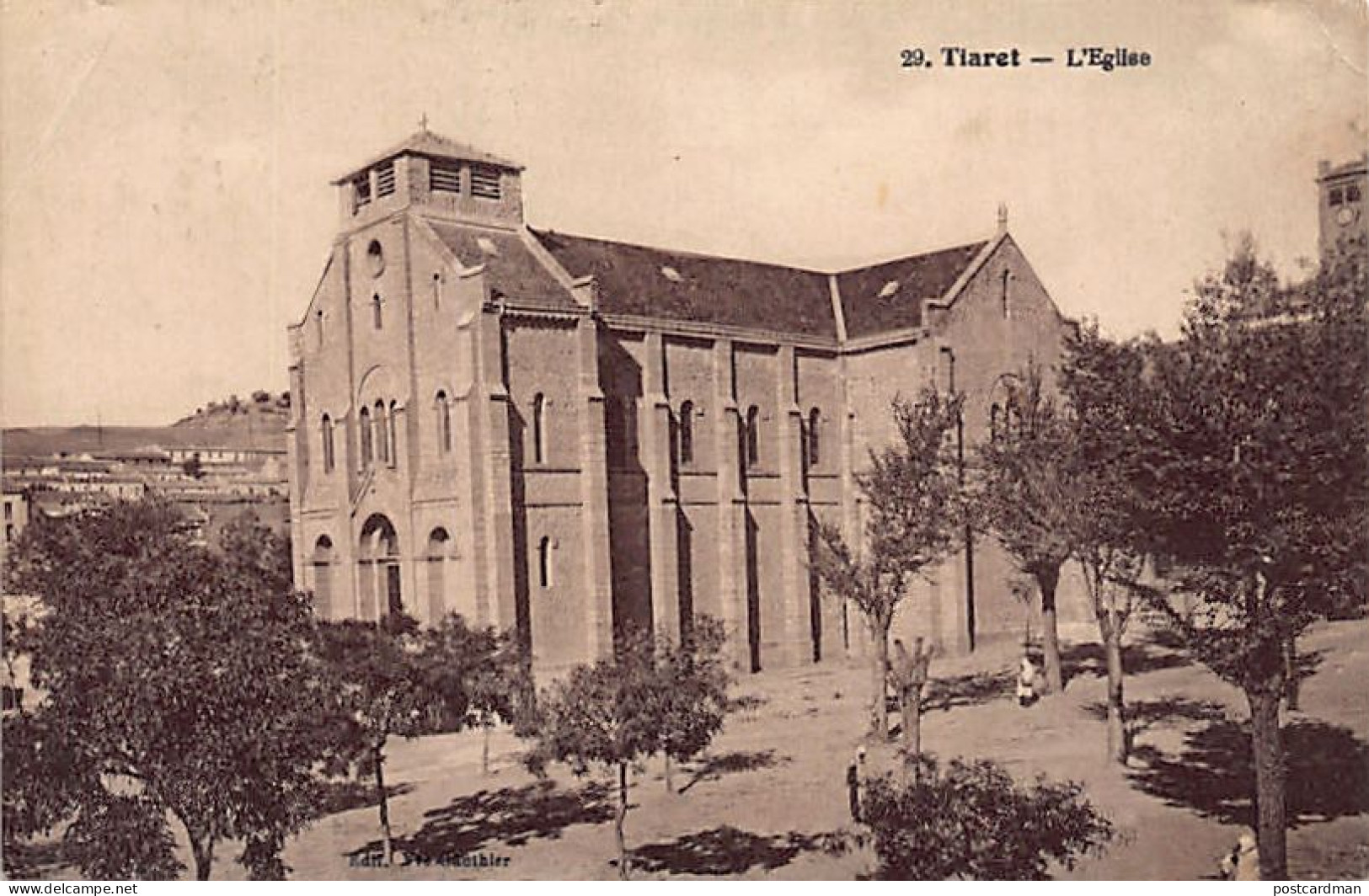 Algérie - TIARET - L'église