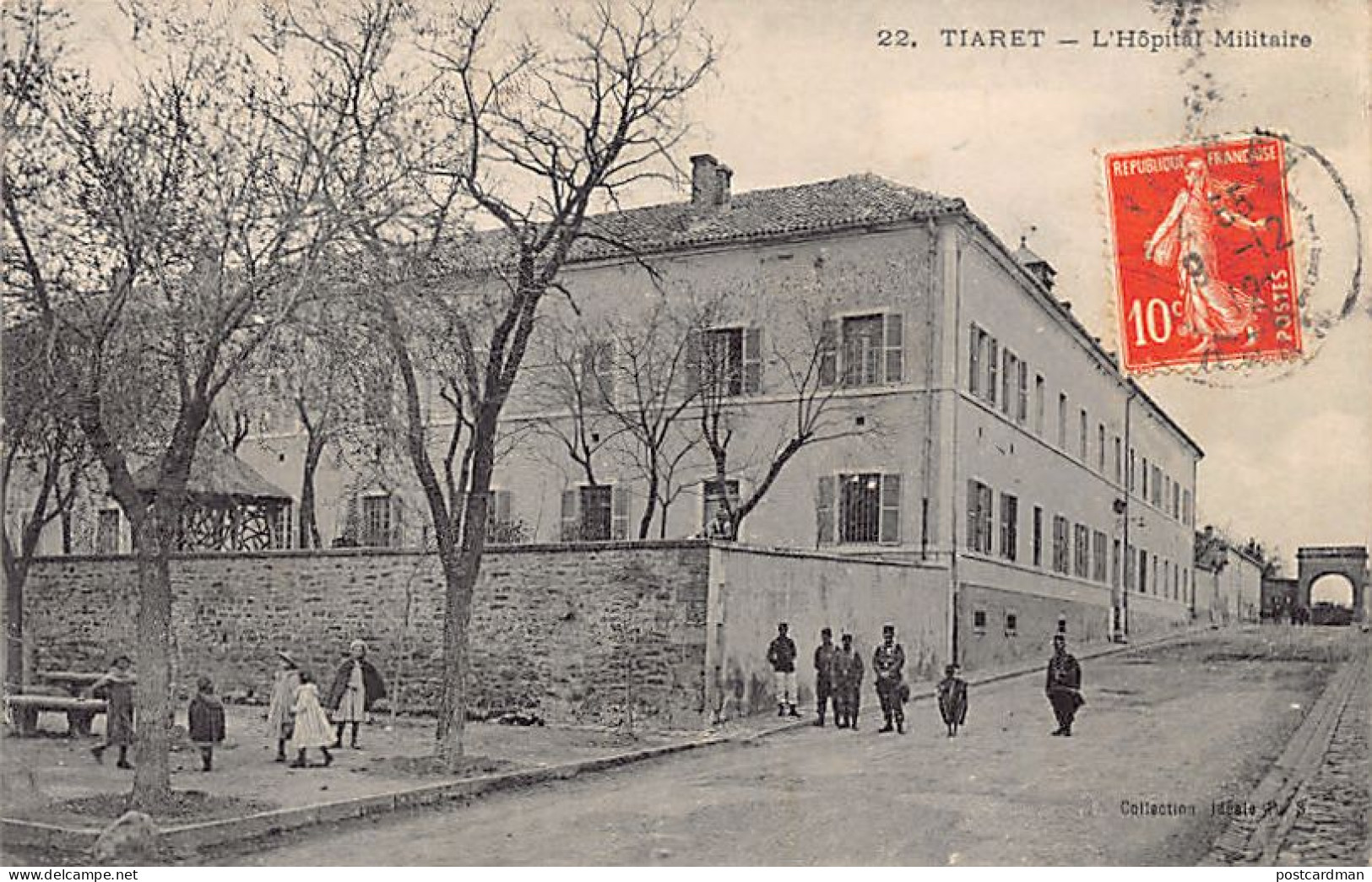 Algérie - TIARET - L'hôpital militaire - Ed. Collection Idéale P.S. 22