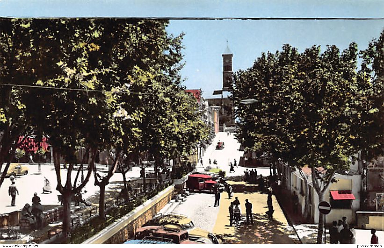 Algérie - TIARET La place Loubet