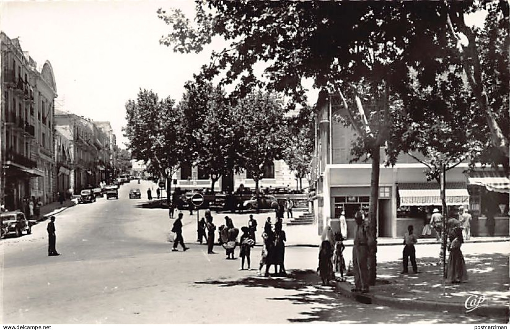 Algérie - TIARET - La rue Cambon - Ed. CAP 1507