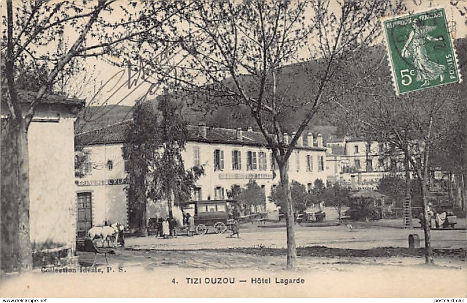 Algérie - TIZI OUZOU - Hôtel Lagarde.