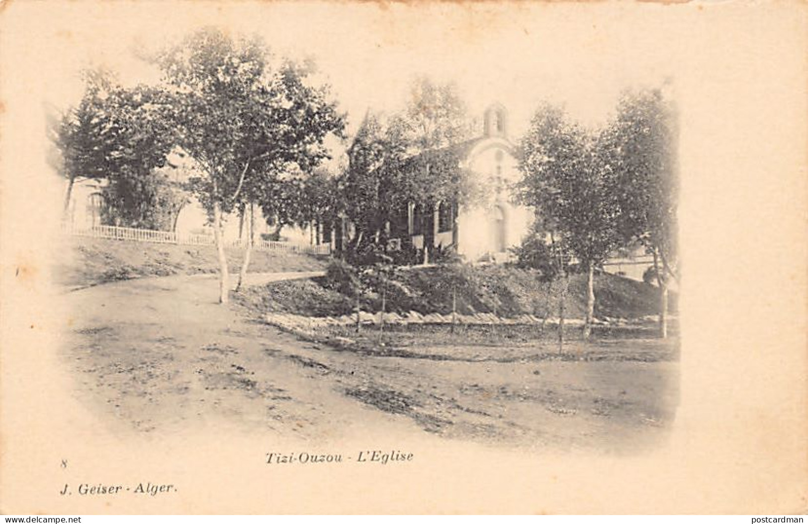 Algérie - TIZI OUZOU - L'Eglise