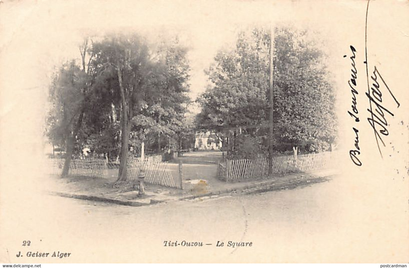 Algérie - TIZI OUZOU - Le Square