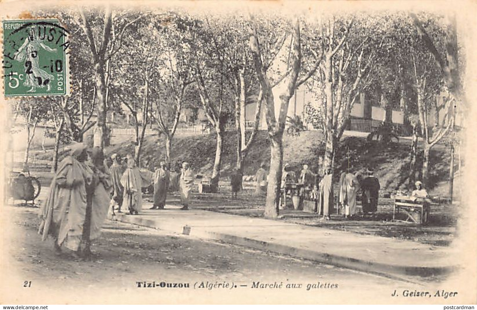 Algérie - TIZI OUZOU - Marché aux galettes