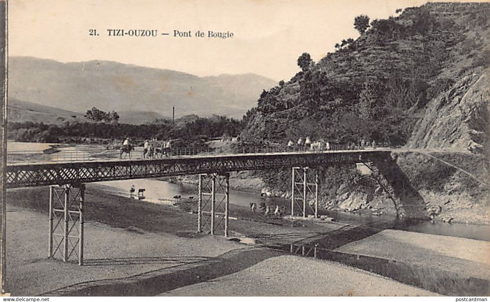 Algérie - TIZI OUZOU - Pont de Bougie