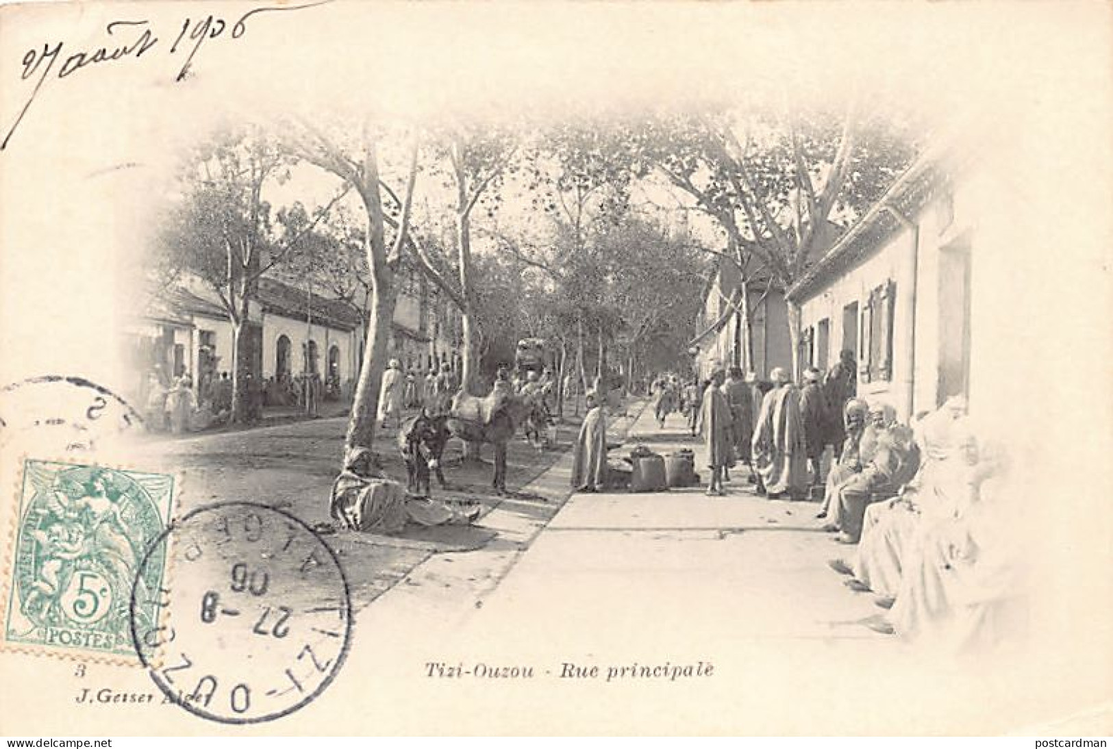 Algérie - TIZI OUZOU - Rue principale