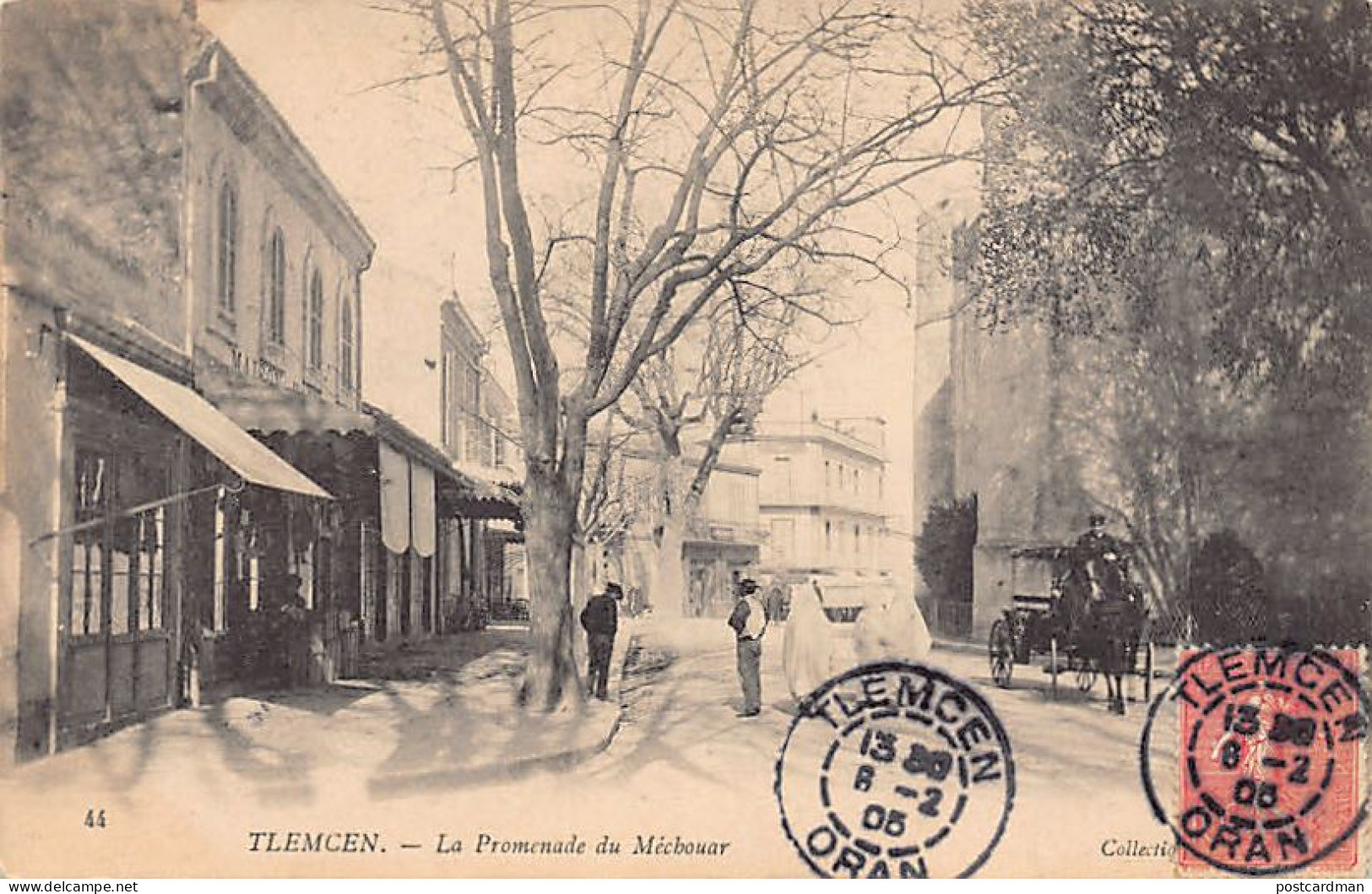 Algérie - TLEMCEN - La Promenade du Méchouar.