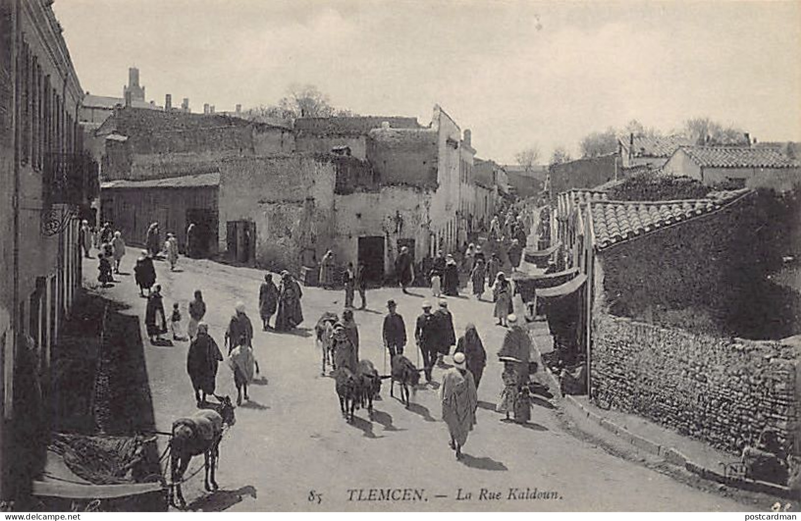 Algérie - TLEMCEN - La rue Kaldoun