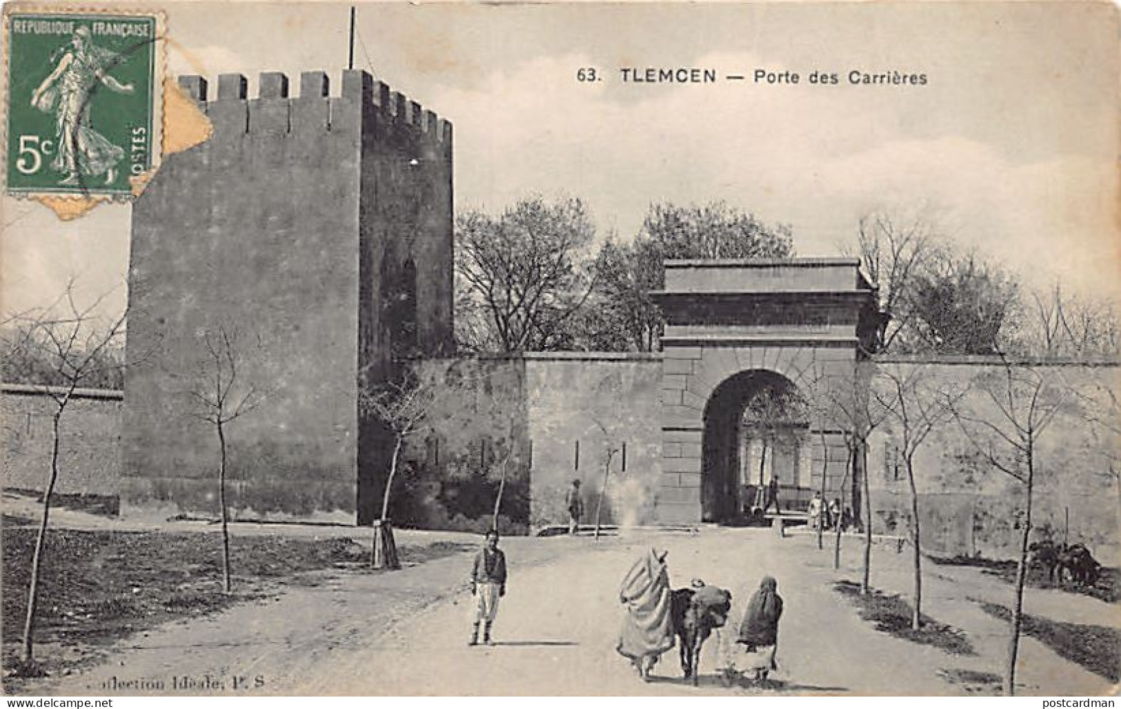 Algérie - TLEMCEN - Porte des Carrières.