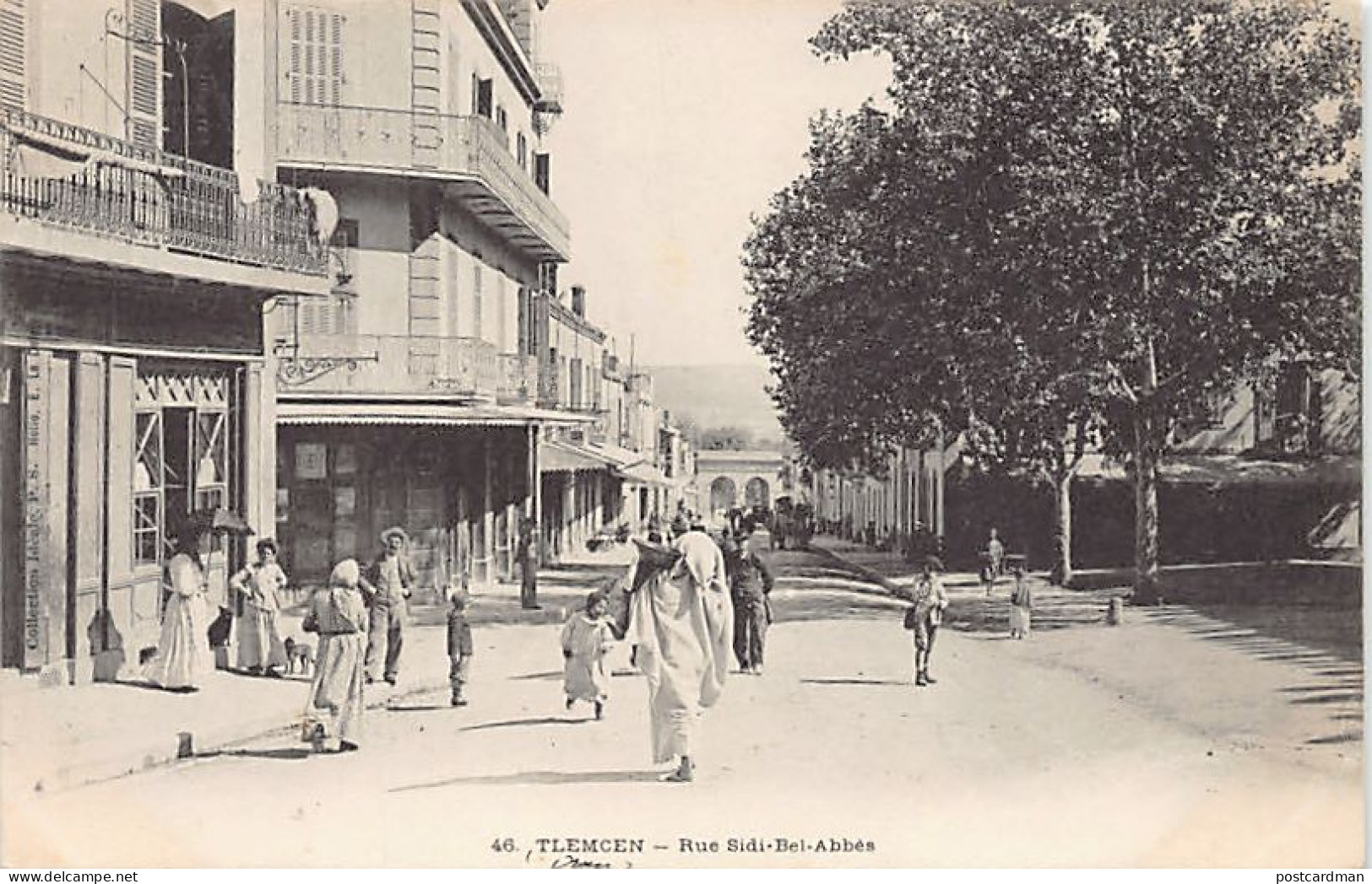 Algérie - TLEMCEN - Rue de Sidi Bel Abbès