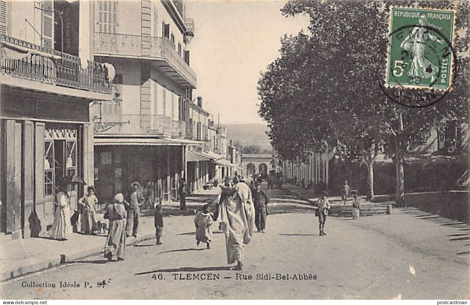 Algérie - TLEMCEN - Rue Sidi-Bel-Abbès