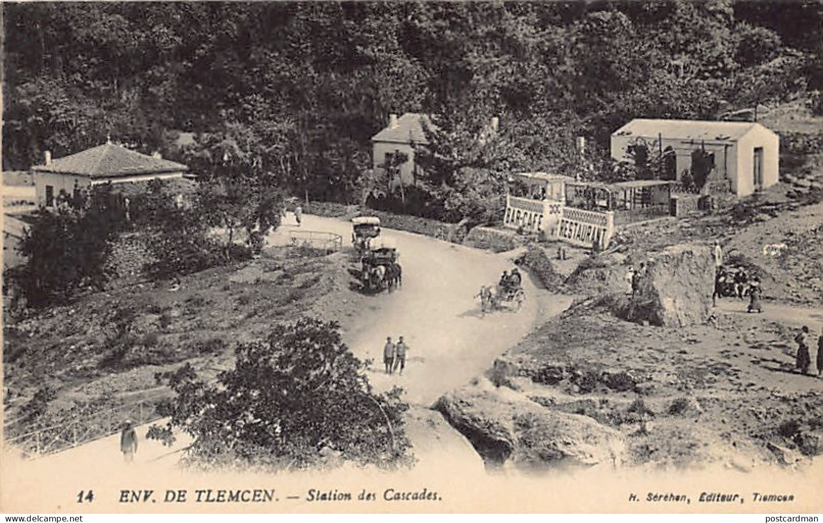 Algérie - TLEMCEN - Station des Cascades.