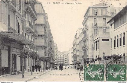 Algérie - ALGER - L'Avenue Pasteur