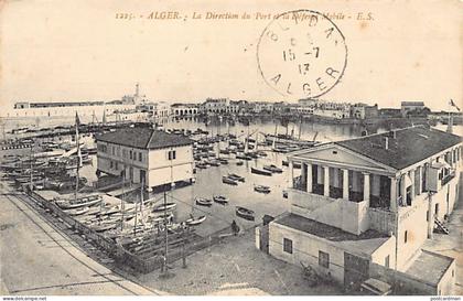 Algérie - ALGER - La direction du port et la défense mobile