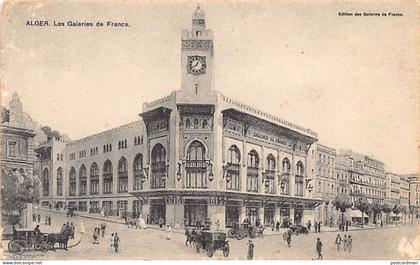 Algérie - ALGER - Les Galeries de France - Ed. Galeries de France