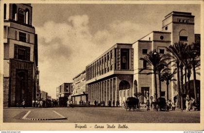 CPA Tripoli Libyen, Corso Italo Balbo, Straßenpartie