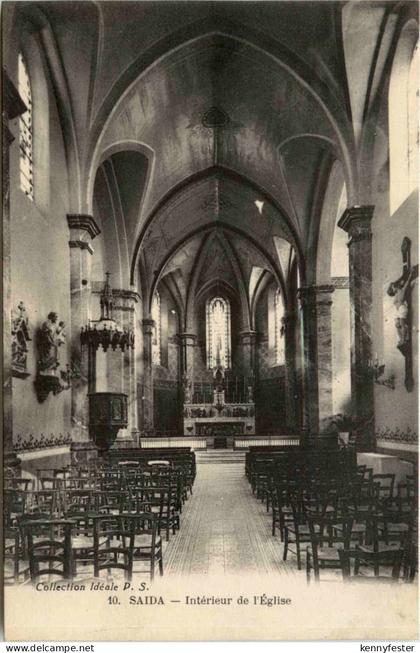 Saida,, Interieur de LÈglise