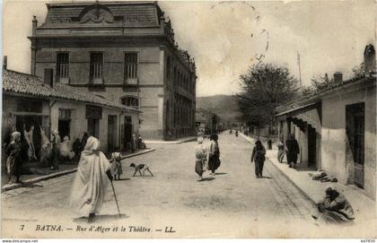 Batna, Rue dÀlger et le Theatre