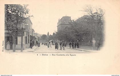 BATNA - Rue Gambetta et le Square