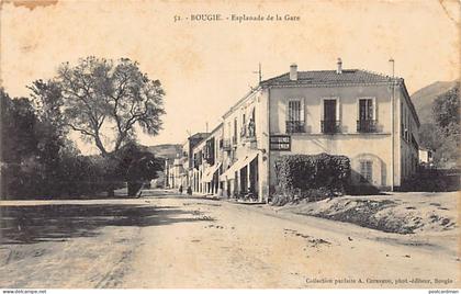 Algérie - BÉJAÏA Bougie - Esplanade de la Gare - Ed. A. Caravano 52