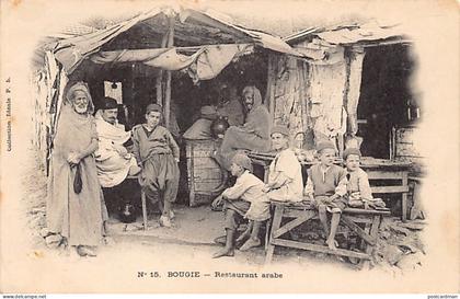 Algérie - BÉJAÏA Bougie - Restaurant arabe - Ed. Collection Idéale P.S. 15