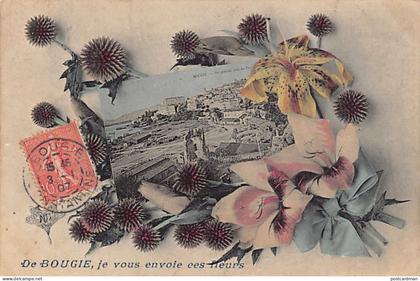 Algérie - BÉJAÏA - De Bougie je vous envoie ces fleurs - Ed. inconnu