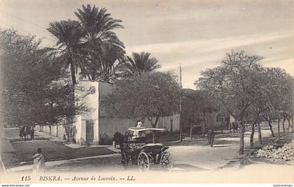 Algérie - BISKRA - Avenue de Lacroix