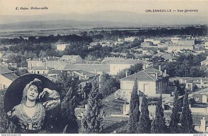 Algérie - CHLEF Orléansville - Femme Mauresque - Vue générale - Ed. C. Gajac