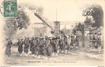 Algérie - CHLEF Orléansville - Quartier des Tirailleurs