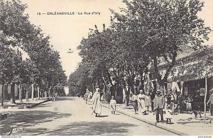 Algérie - ORLEANSVILLE Chlef - La Rue d'Isly