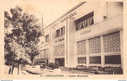 Algérie - CONSTANTINE - Cinéma Le Colisée - Casino Municipal - Ed. EPA 9