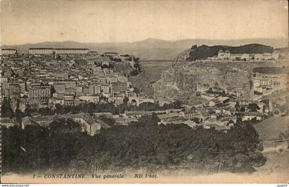 Algerie Constantine CPA Vue generale