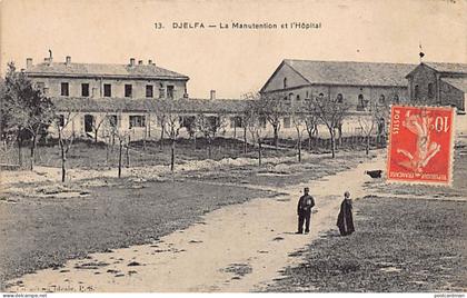 Algérie - DJELFA - La manutention et l'hôpital - Ed. Collection Idéale P.S. 13