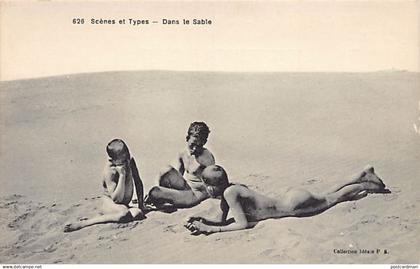 Algérie - Enfants jouant dans le sable - Ed. Collection Idéale P.S. 626