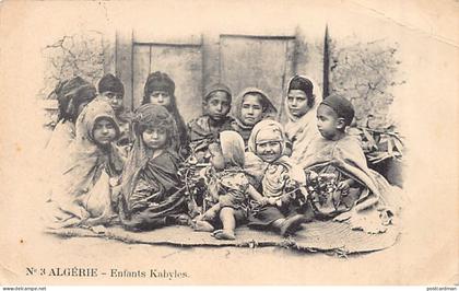 Algérie - Kabylie - Enfants kabyles - Ed. Vollenweider 3 sans indication de l'éditeur