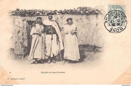 Algérie - Spahis et ses femmes - Ed. J. Geiser 6