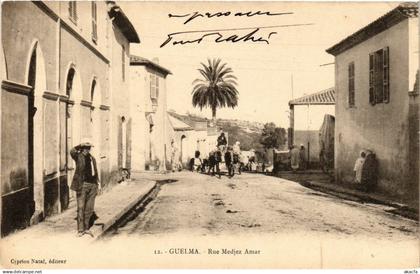 CPA ALGERIA Guelma Rue Medjez Amar (786691)