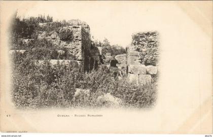 CPA ALGERIA GUELMA Ruines Romaines (1146118)